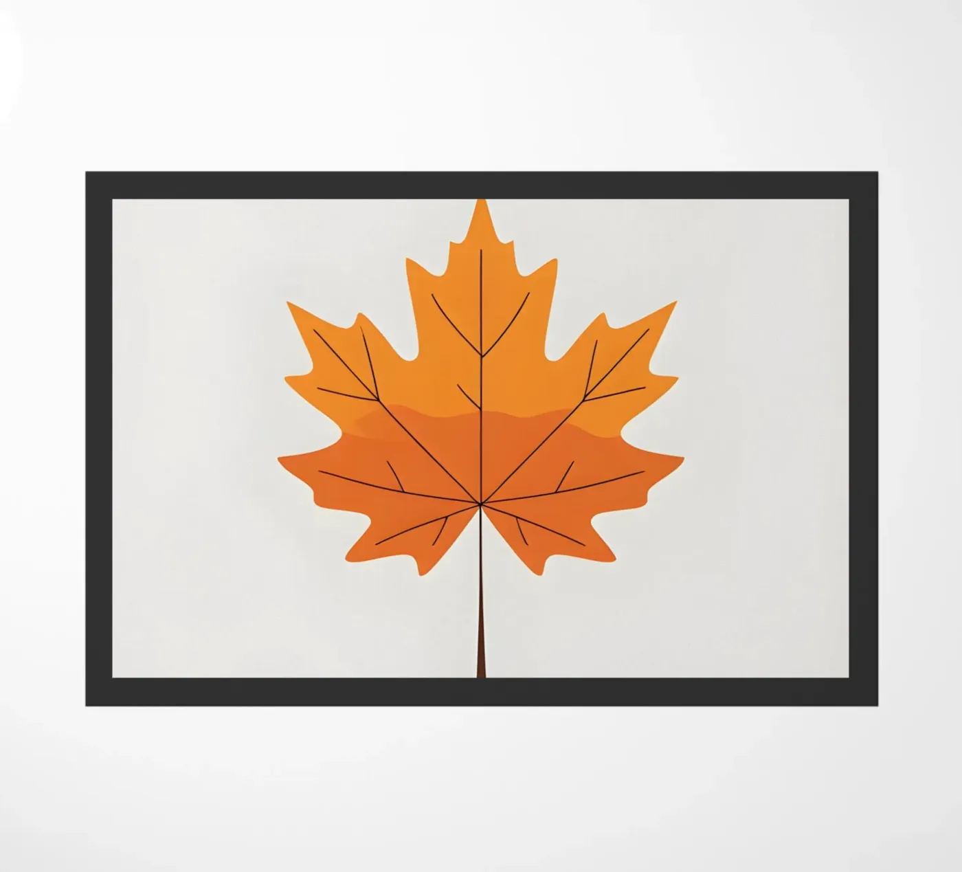 maple leaf paillasson de botanical shop