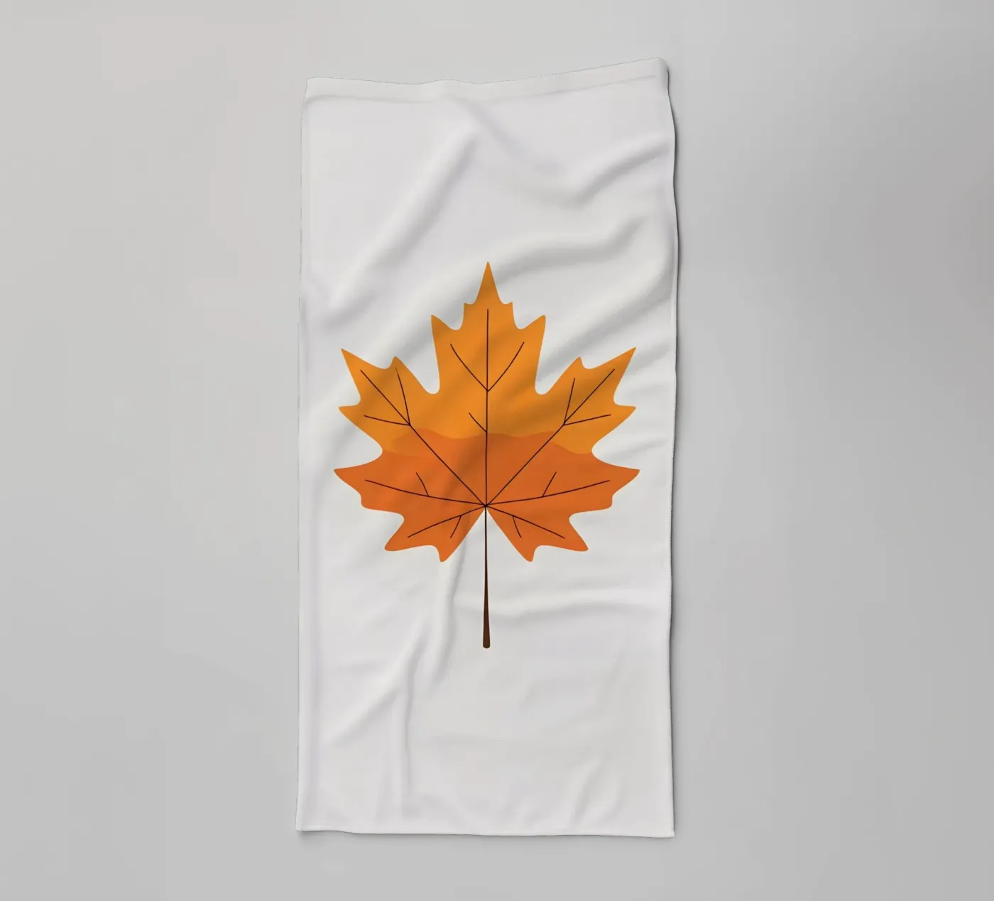 foglia d'acero asciugamano da bagno da botanical shop