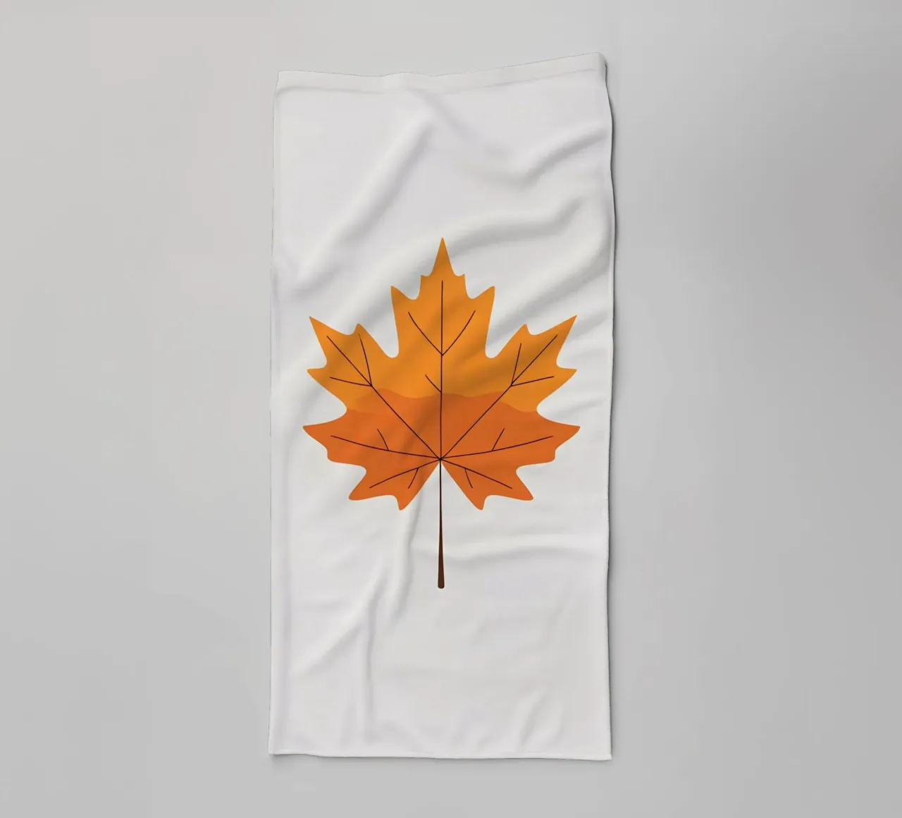 maple leaf towel by botanical shop
