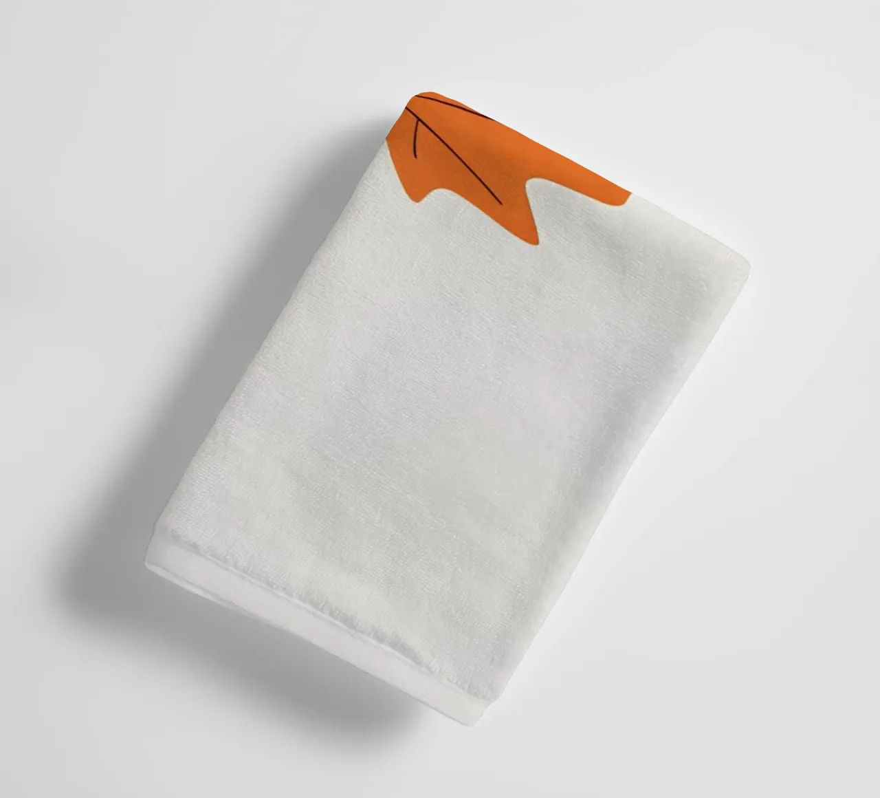 maple leaf towel by botanical shop