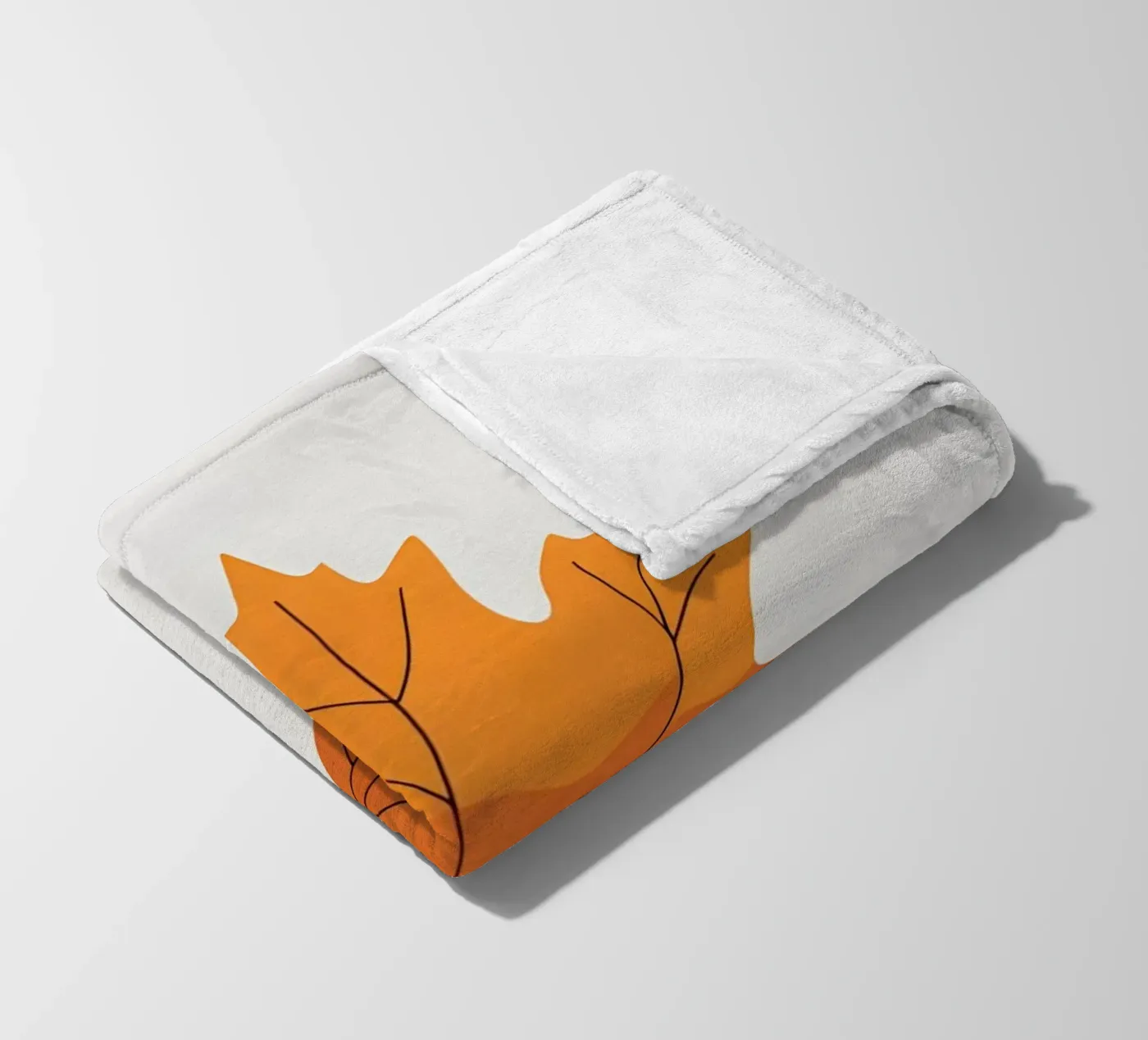 foglia d'acero coperta in pile da botanical shop