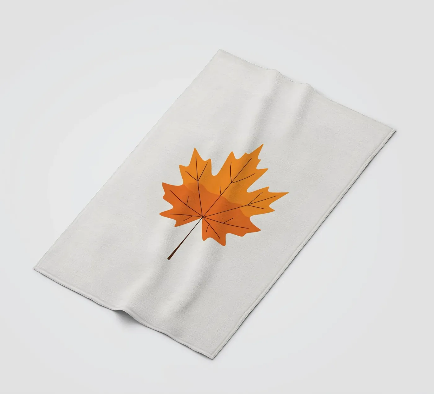 foglia d'acero coperta in pile da botanical shop