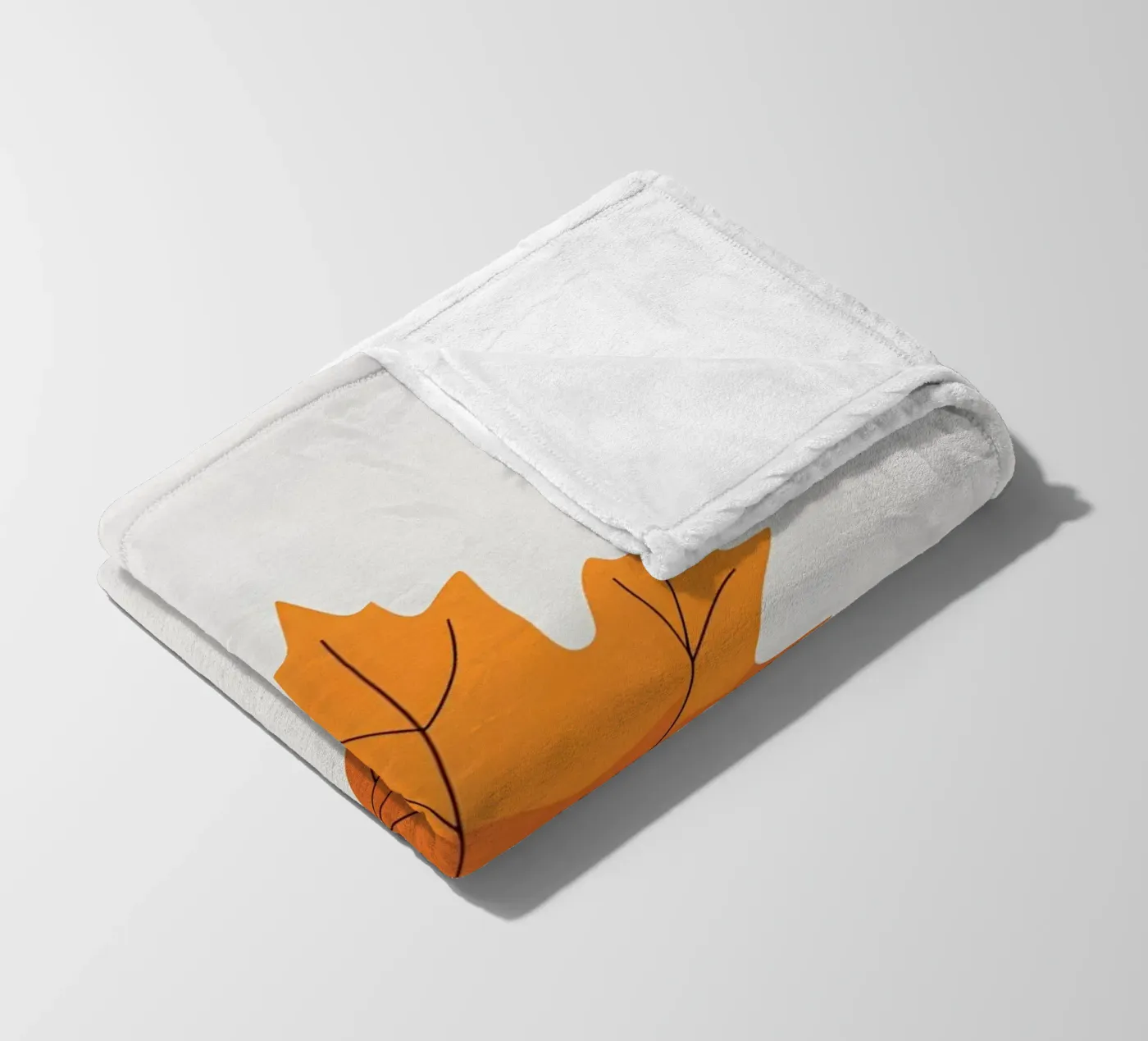 foglia d'acero coperta in pile da botanical shop