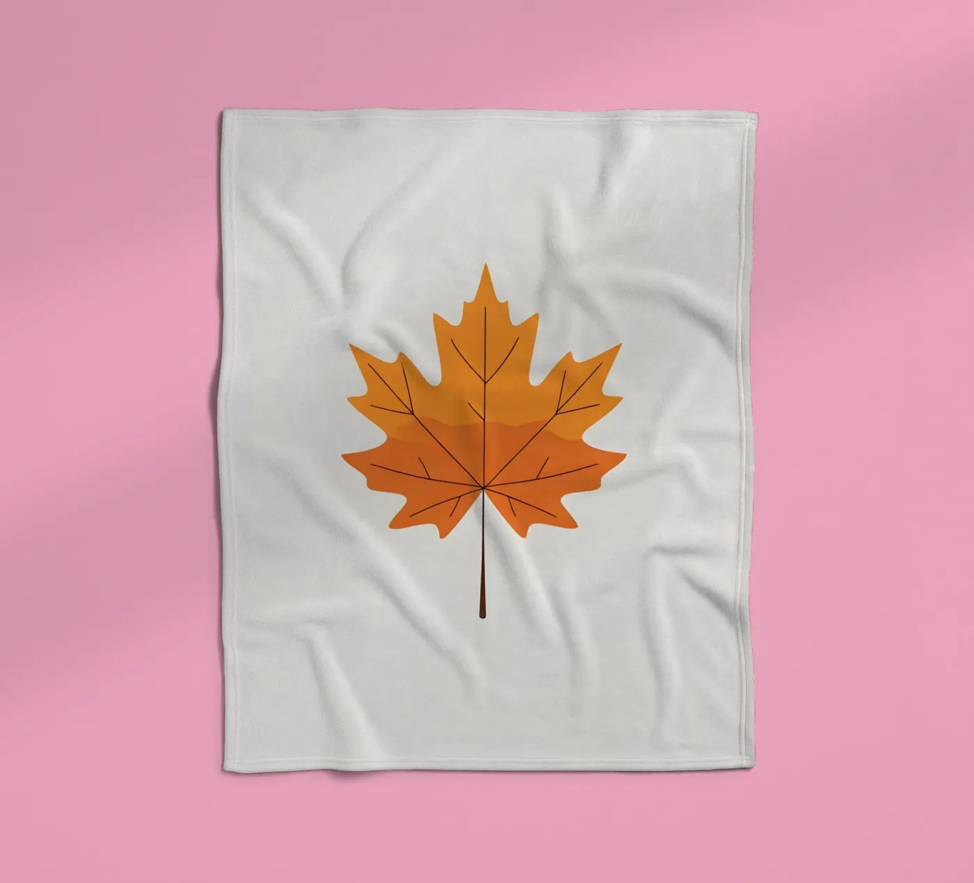 foglia d'acero coperta in pile da botanical shop