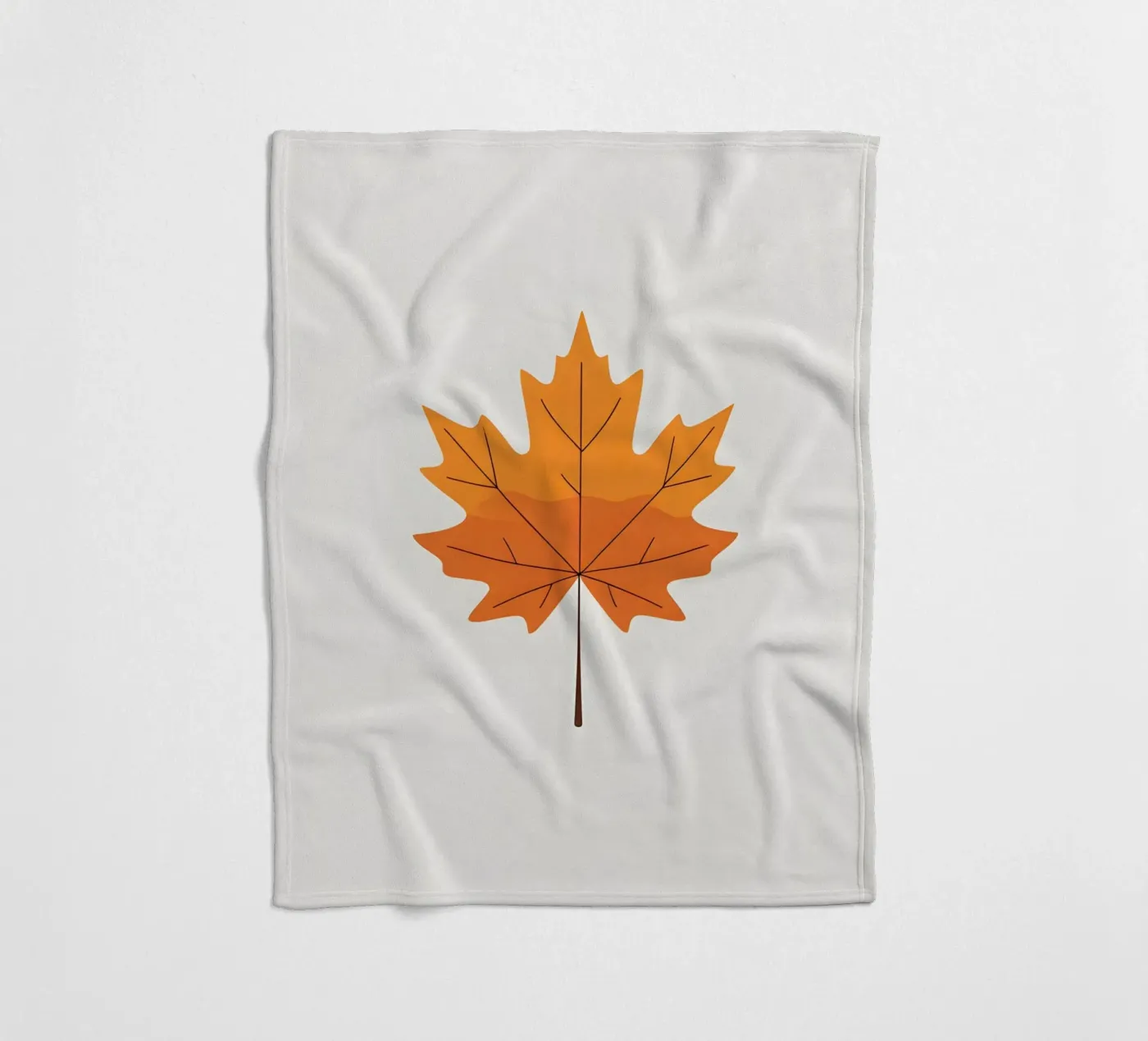 foglia d'acero coperta in pile da botanical shop