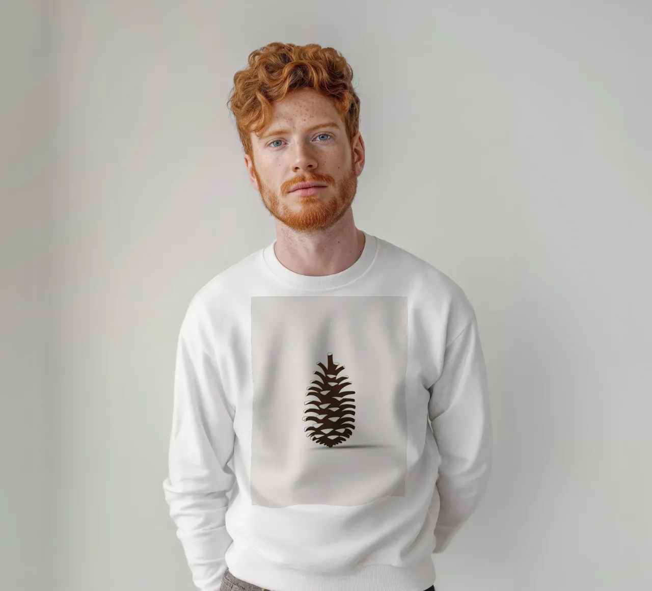 pine cone felpa da botanical shop