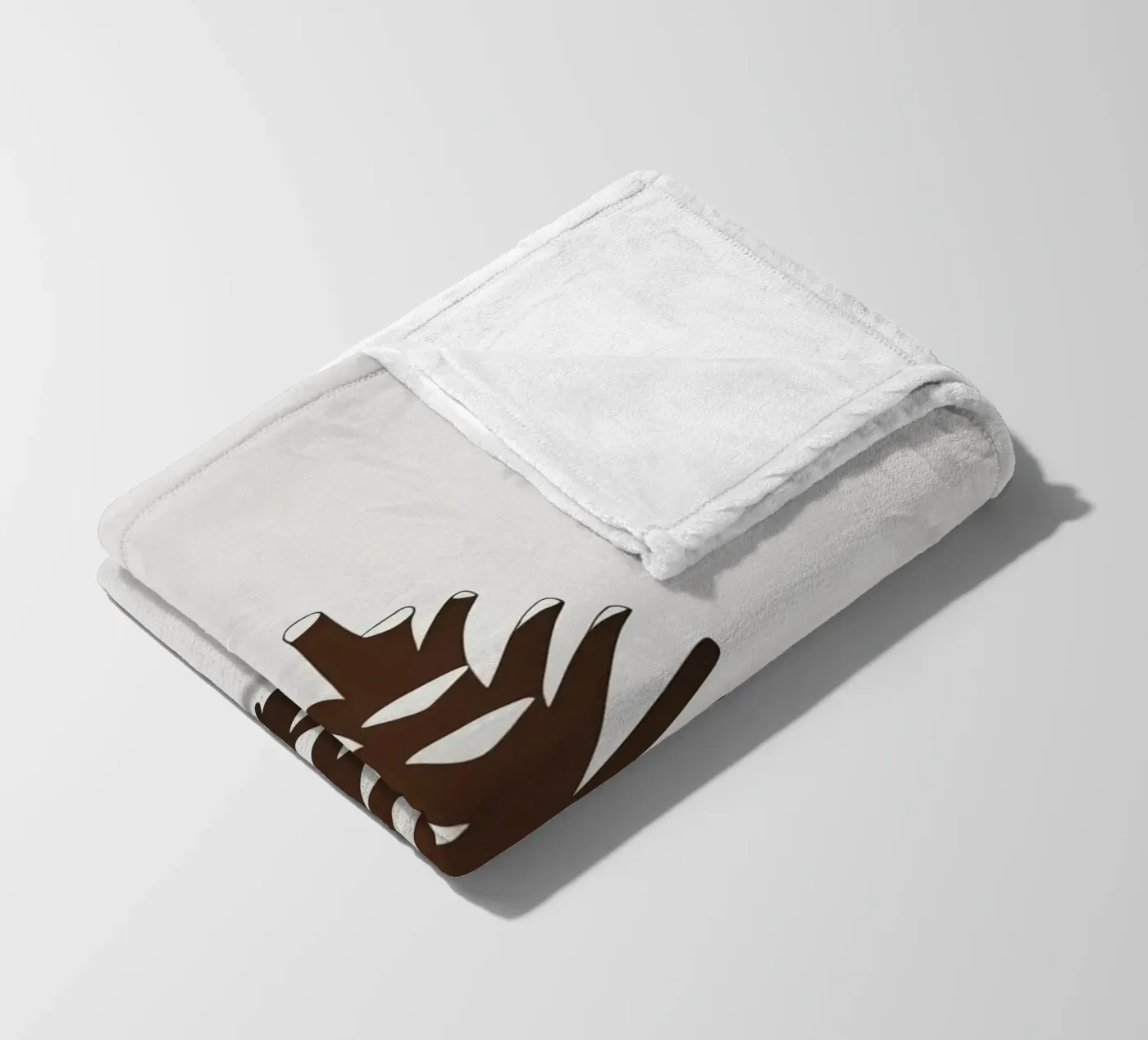 Tannenzapfen Fleecedecke von botanical shop