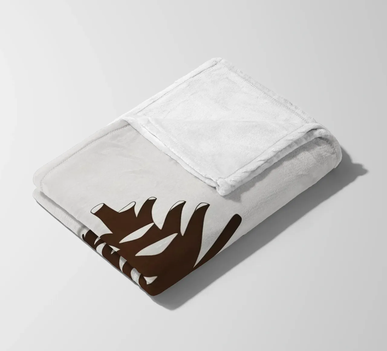 Tannenzapfen Fleecedecke von botanical shop