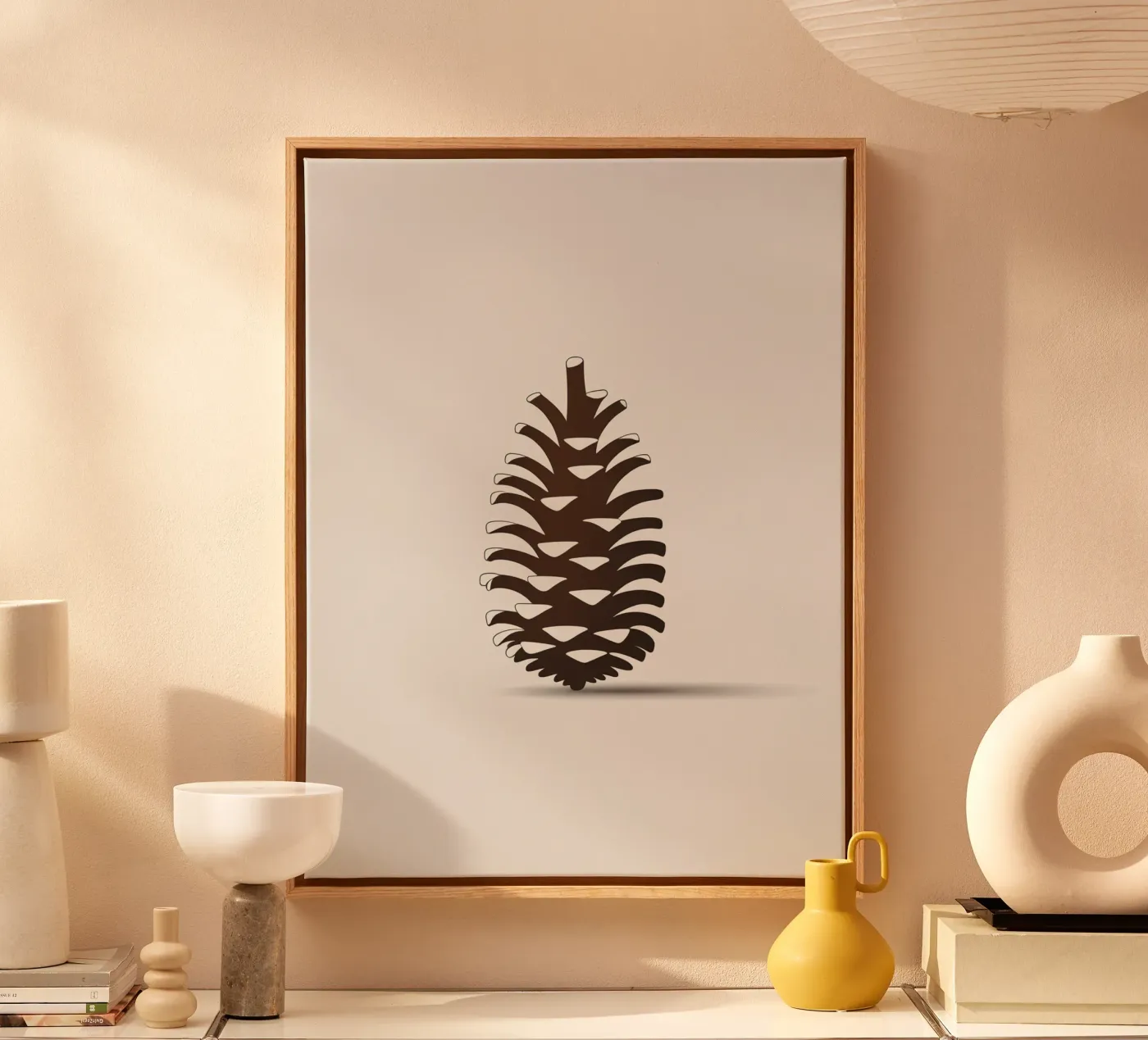 pine cone tela da botanical shop