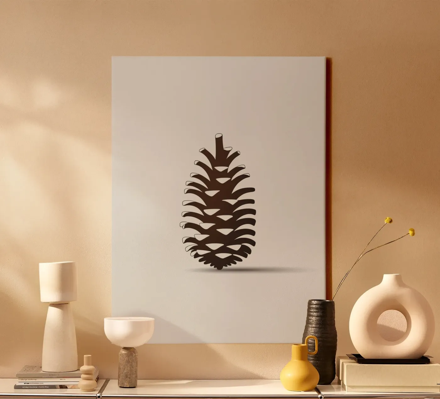 pine cone tela da botanical shop