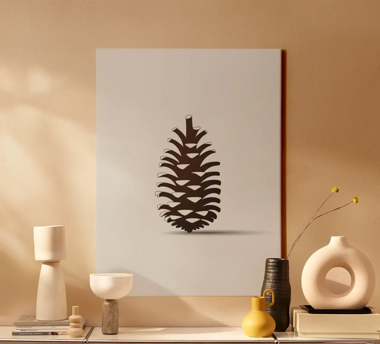 pine cone tela da botanical shop