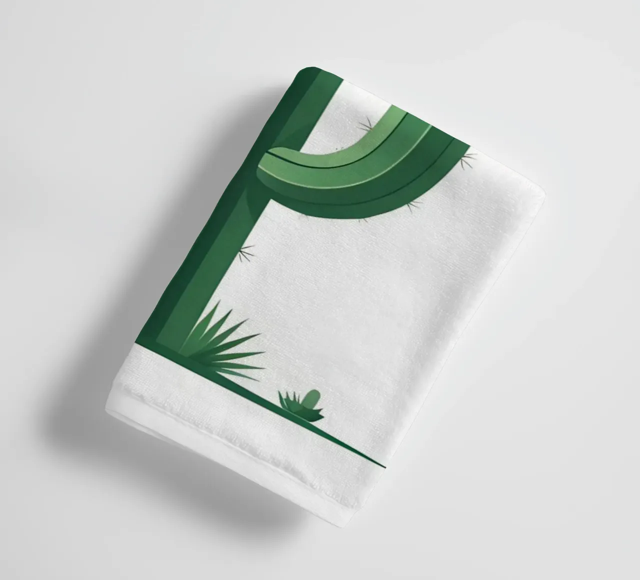 cactus a barile semplice asciugamano da bagno da botanical shop