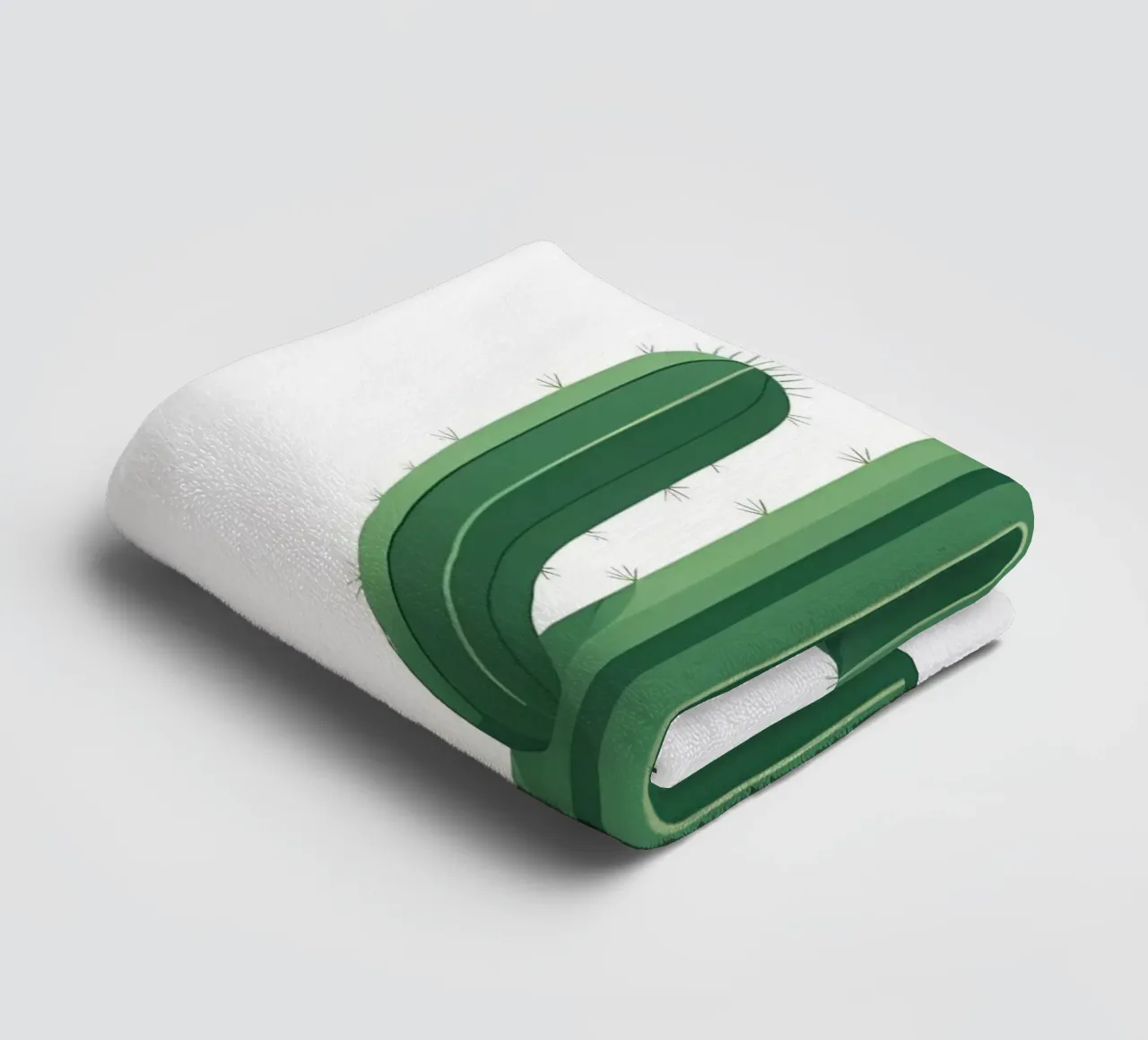 cactus a barile semplice asciugamano da bagno da botanical shop