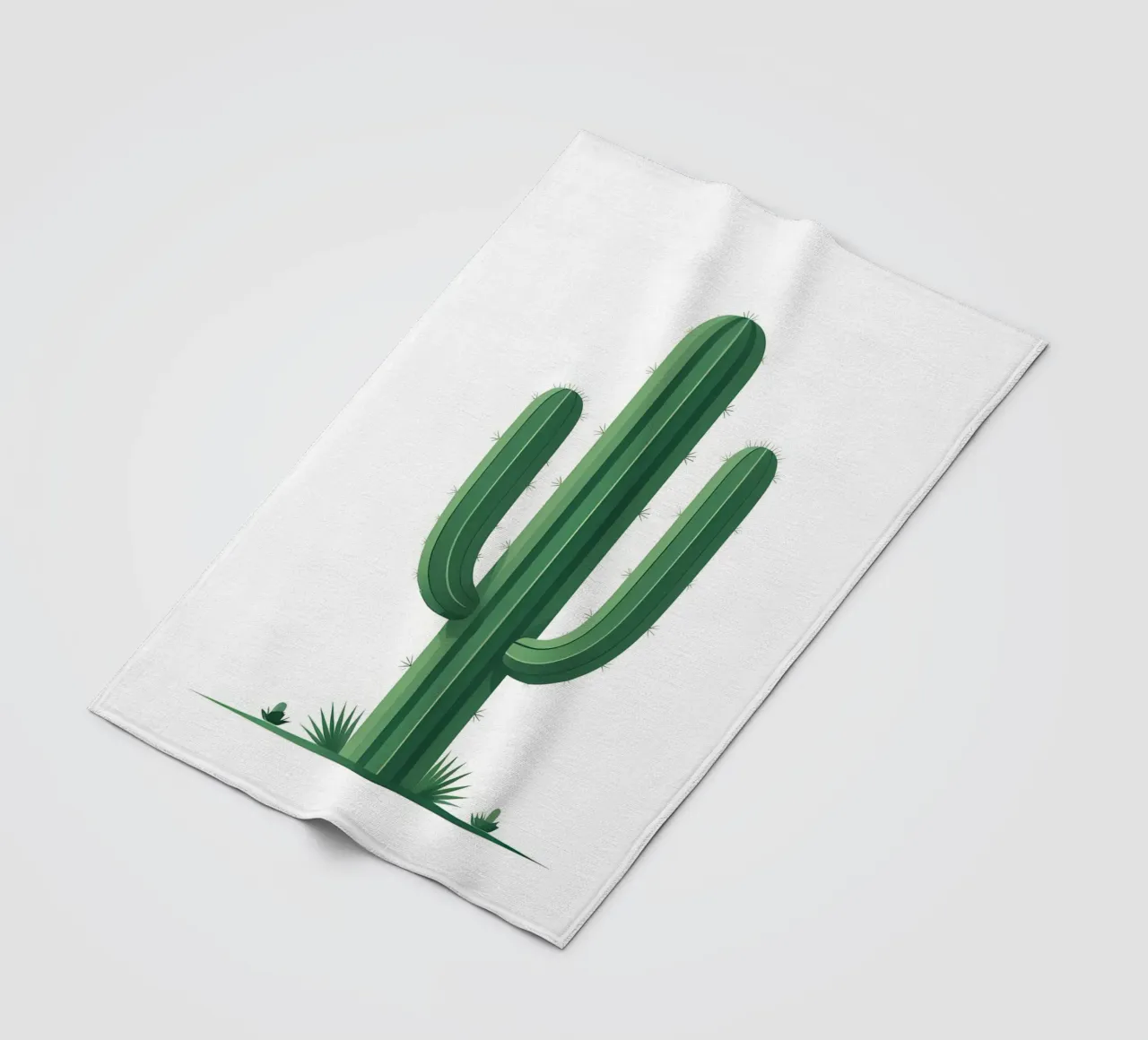 cactus a barile semplice coperta in pile da botanical shop