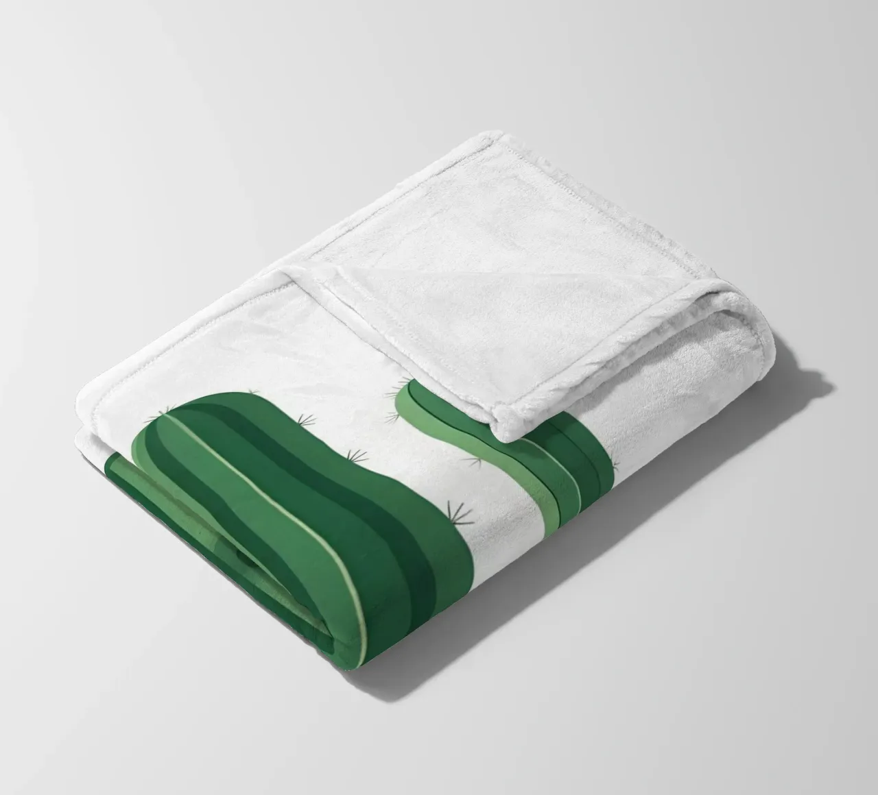 cactus a barile semplice coperta in pile da botanical shop