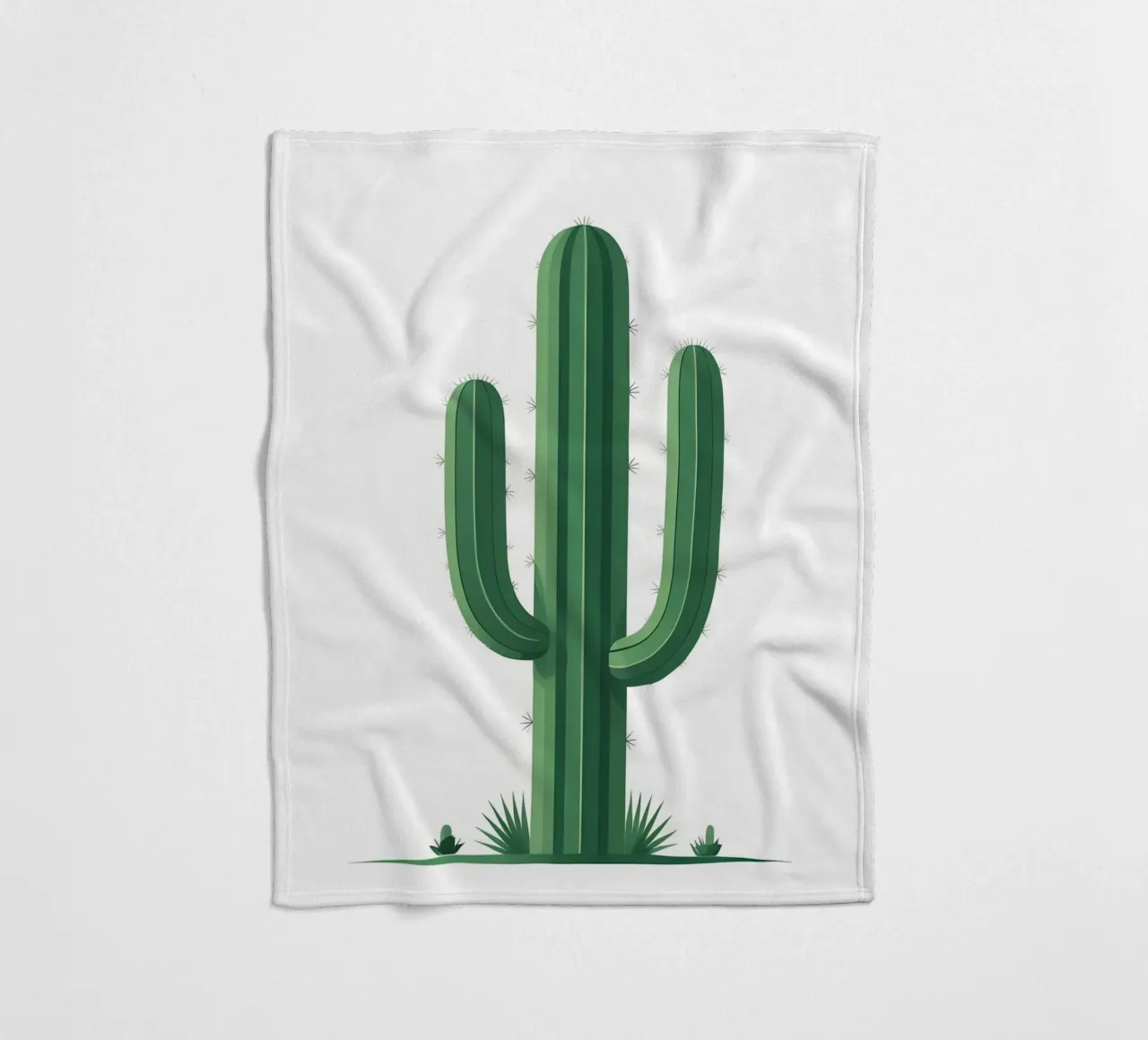 cactus a barile semplice coperta in pile da botanical shop