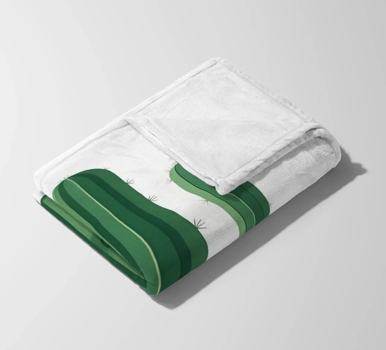 cactus a barile semplice coperta in pile da botanical shop