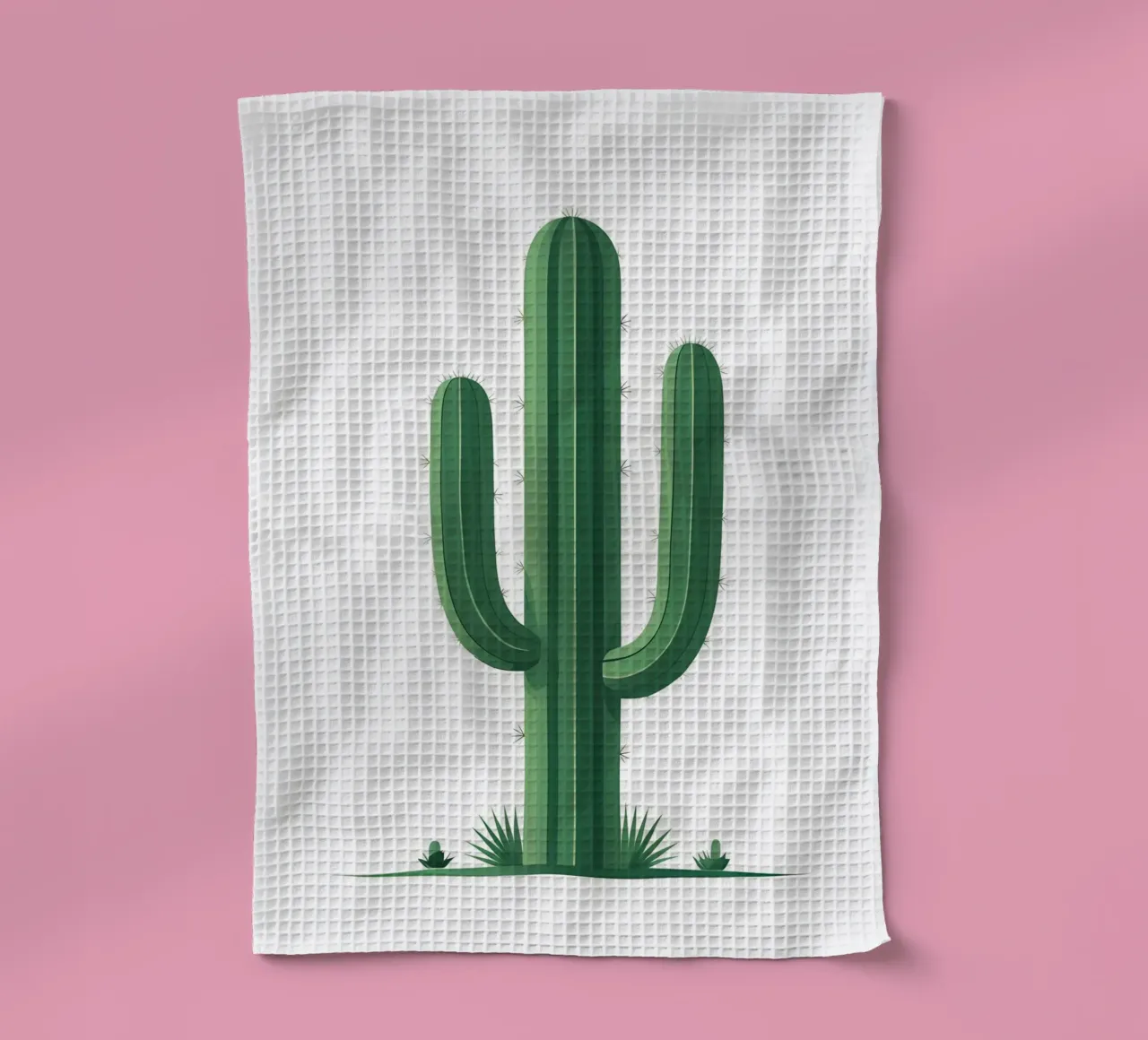 cactus a barile semplice canovaccio da cucina da botanical shop