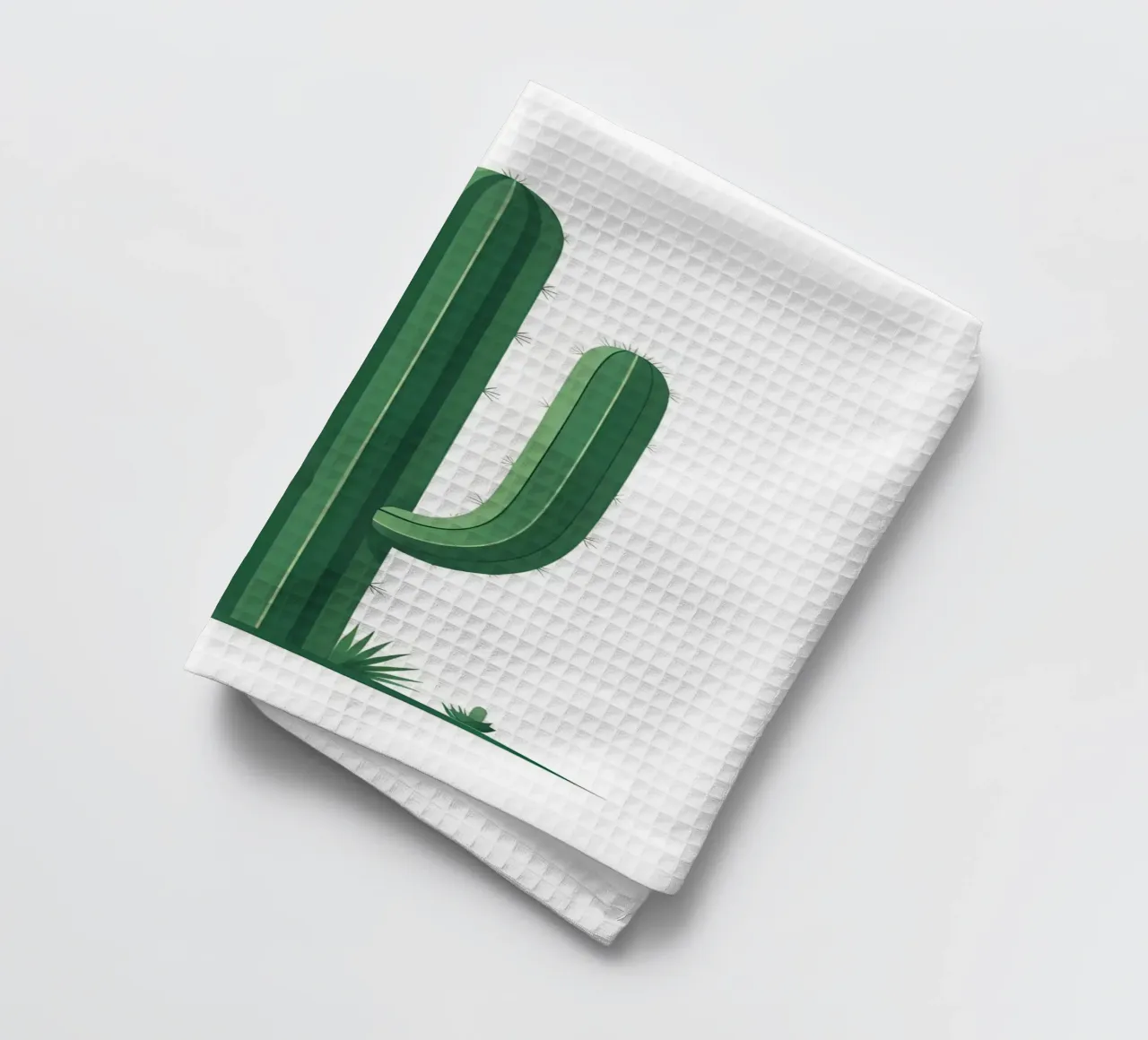 cactus a barile semplice canovaccio da cucina da botanical shop