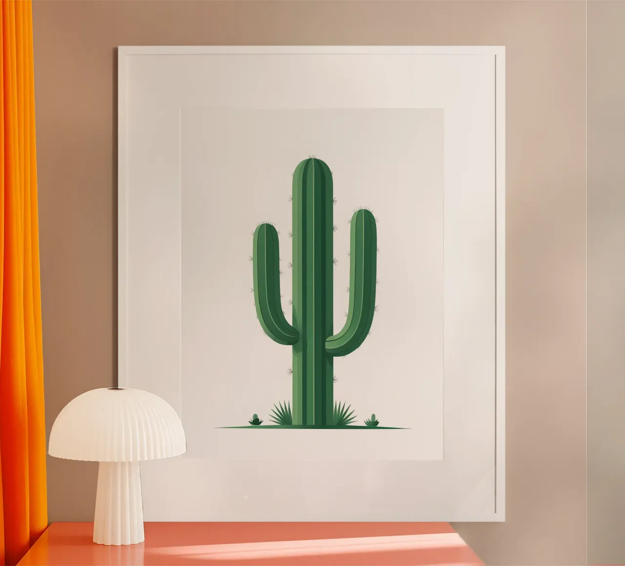 cactus a barile semplice carta hahnemühle da botanical shop