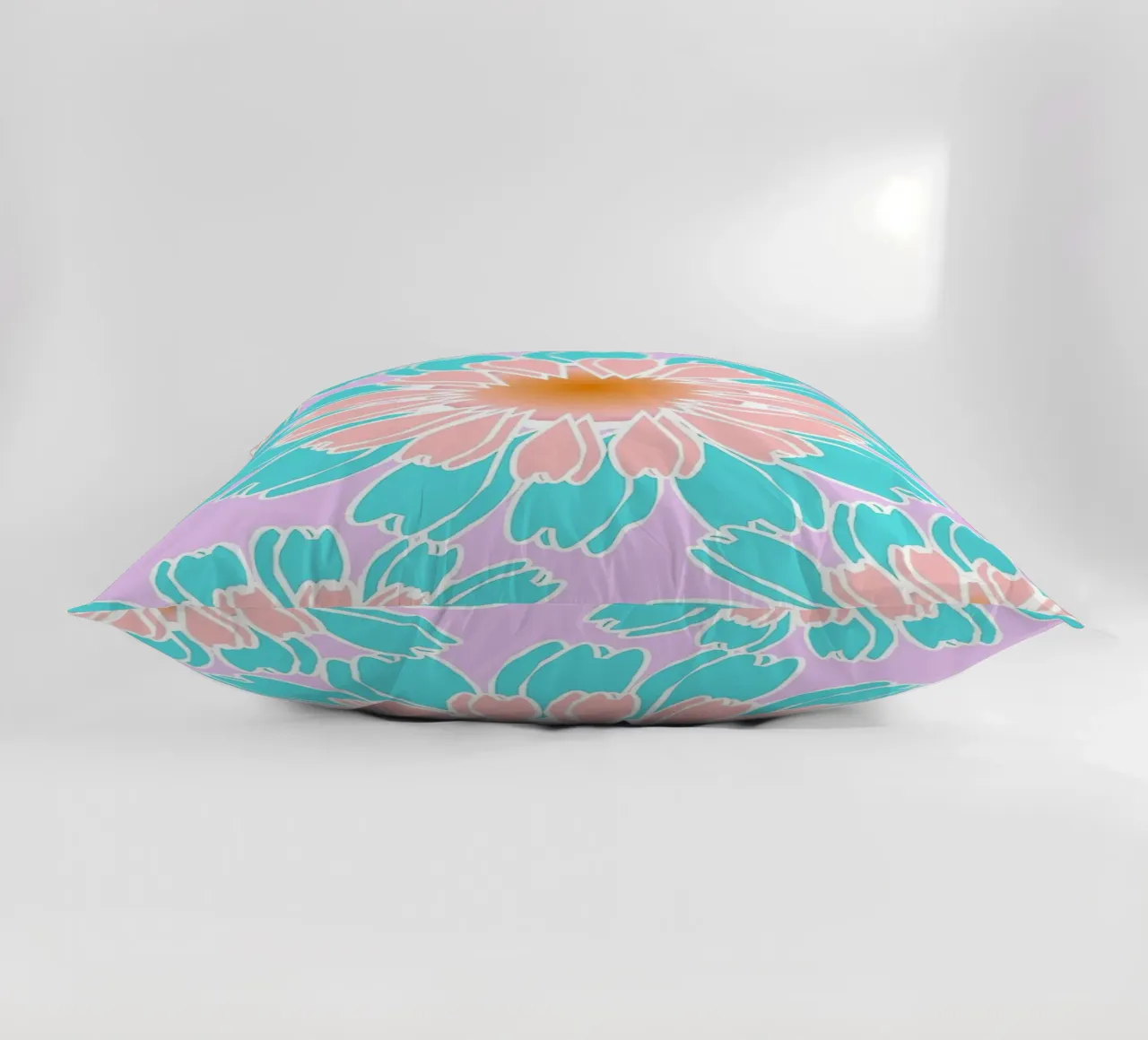 Abstract Hand-Drawn Daisy Pattern cuscino da Gerarldking Mellisa