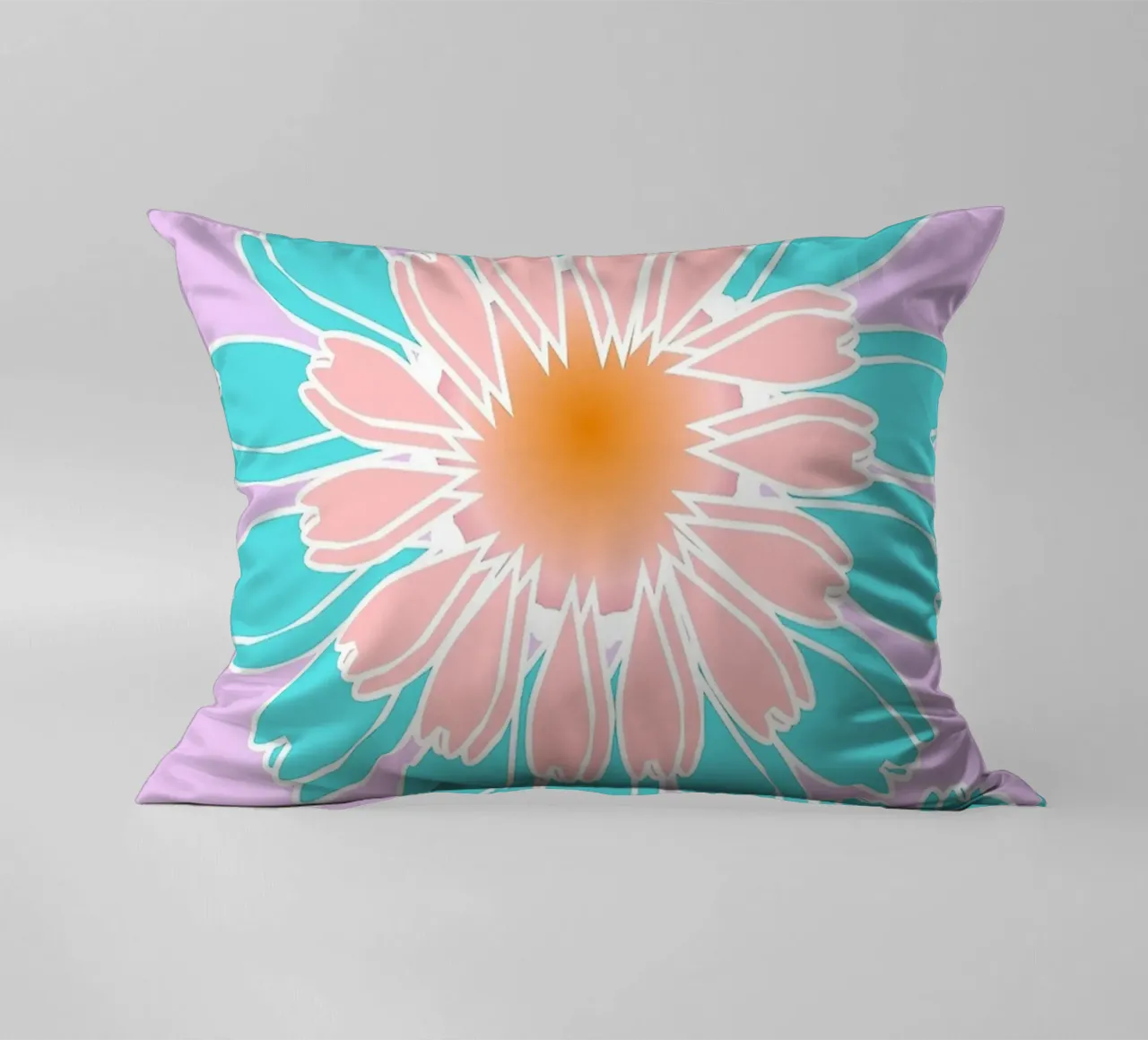 Abstract Hand-Drawn Daisy Pattern cuscino da Gerarldking Mellisa