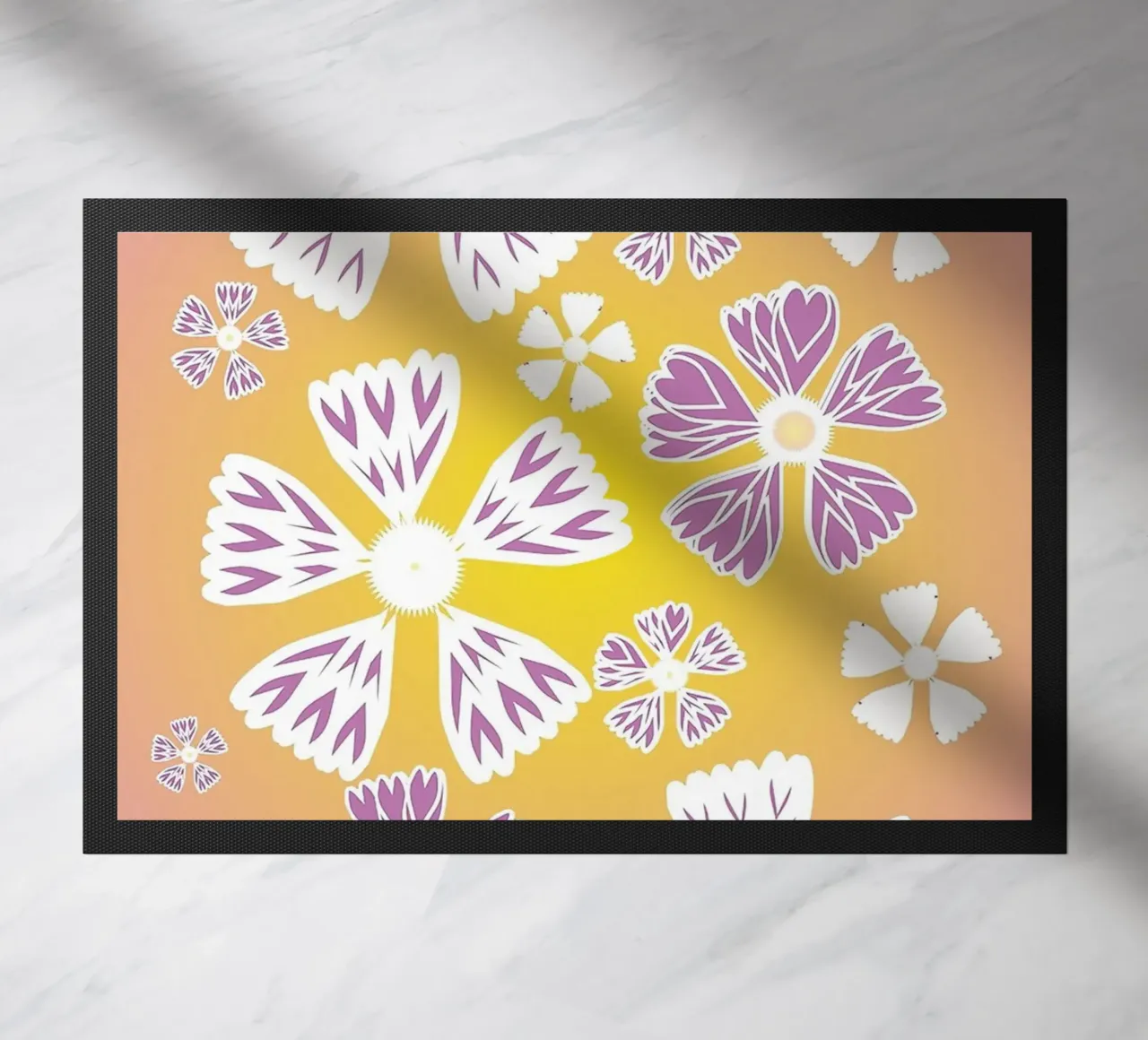 Abstract Pop Art Floral Pattern zerbino da Gerarldking Mellisa