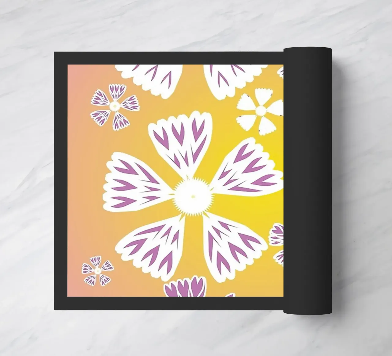 Abstract Pop Art Floral Pattern zerbino da Gerarldking Mellisa