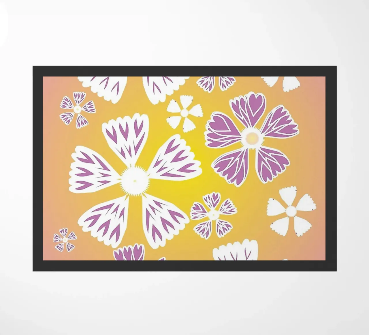 Abstract Pop Art Floral Pattern zerbino da Gerarldking Mellisa