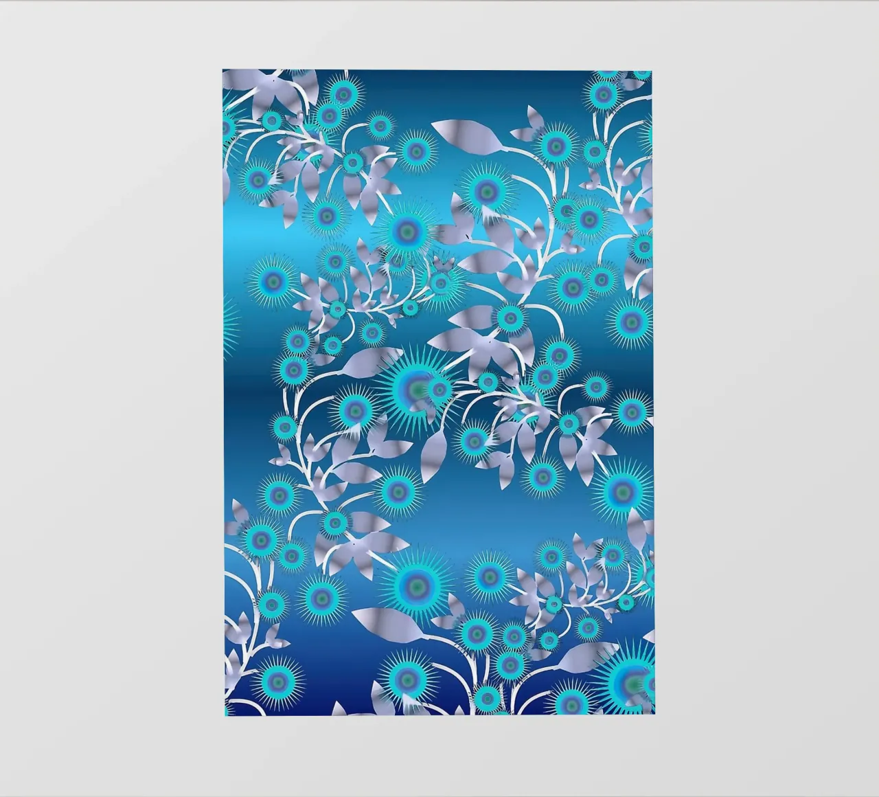 Ethereal Botanical Pattern telo in pvc da Gerarldking Mellisa