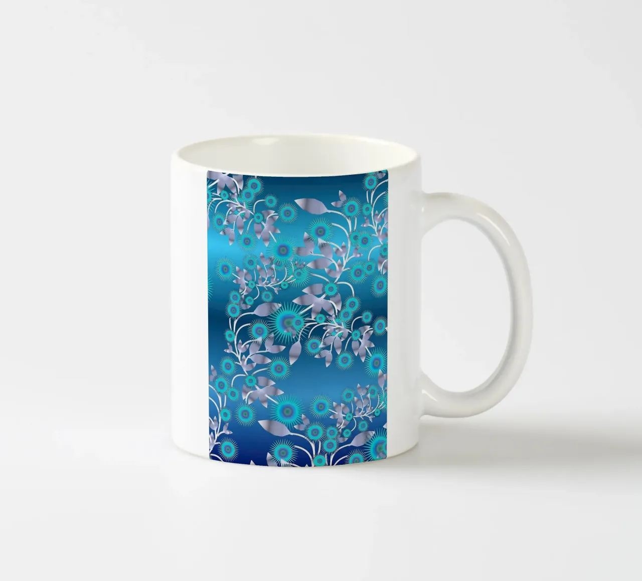 Ethereal Botanical Pattern tazza in ceramica da Gerarldking Mellisa
