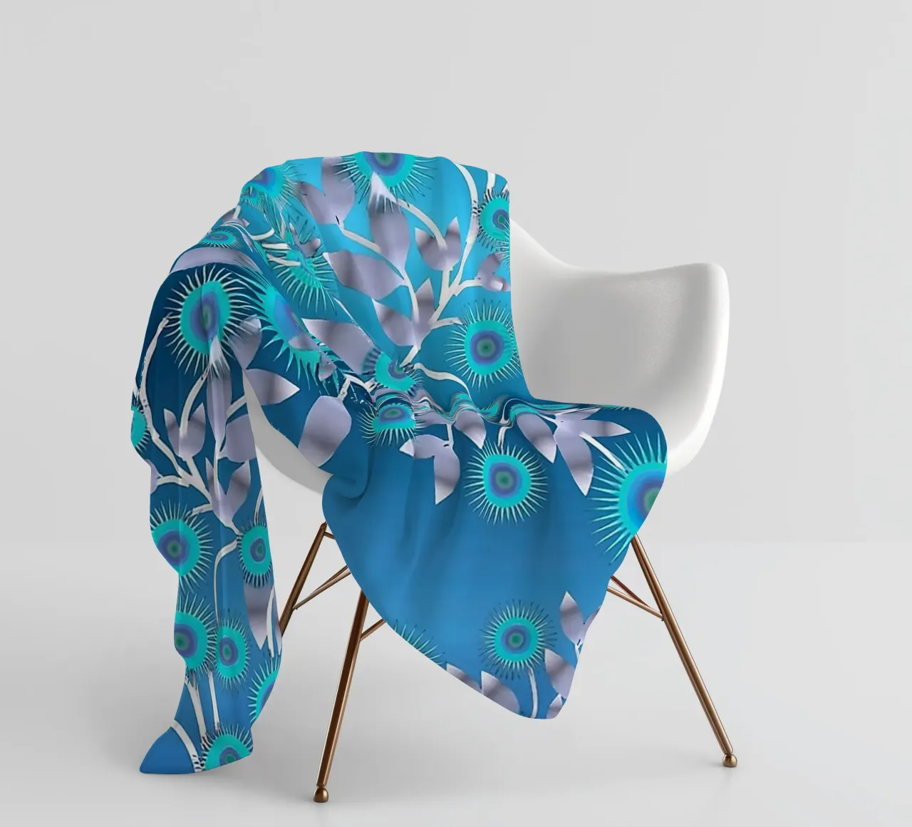 Ethereal Botanical Pattern coperta in pile da Gerarldking Mellisa