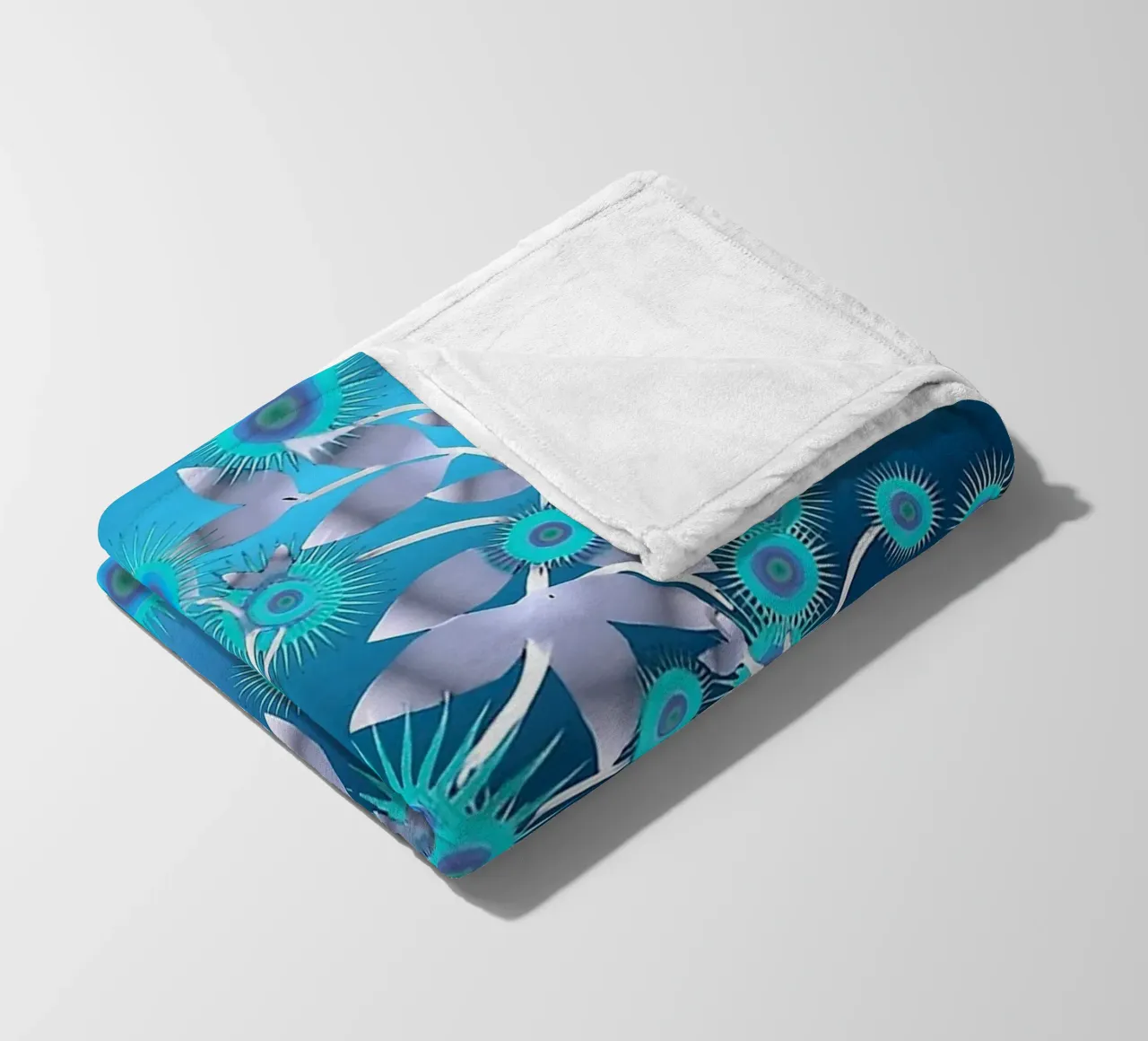 Ethereal Botanical Pattern coperta in pile da Gerarldking Mellisa