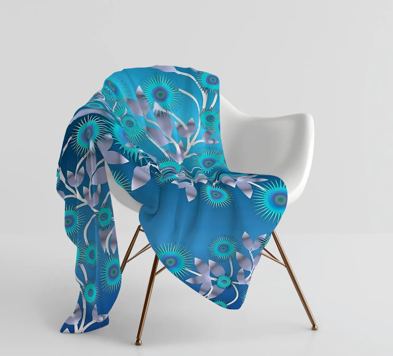 Ethereal Botanical Pattern coperta in pile da Gerarldking Mellisa