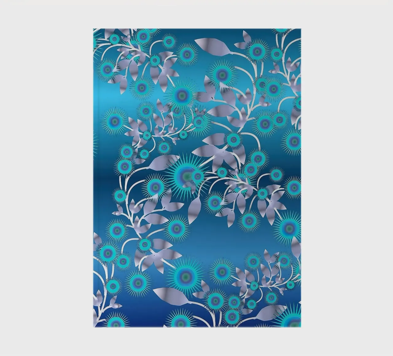 Ethereal Botanical Pattern notebook by Gerarldking Mellisa