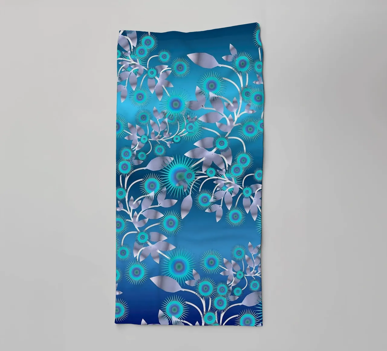 Ethereal Botanical Pattern towel by Gerarldking Mellisa