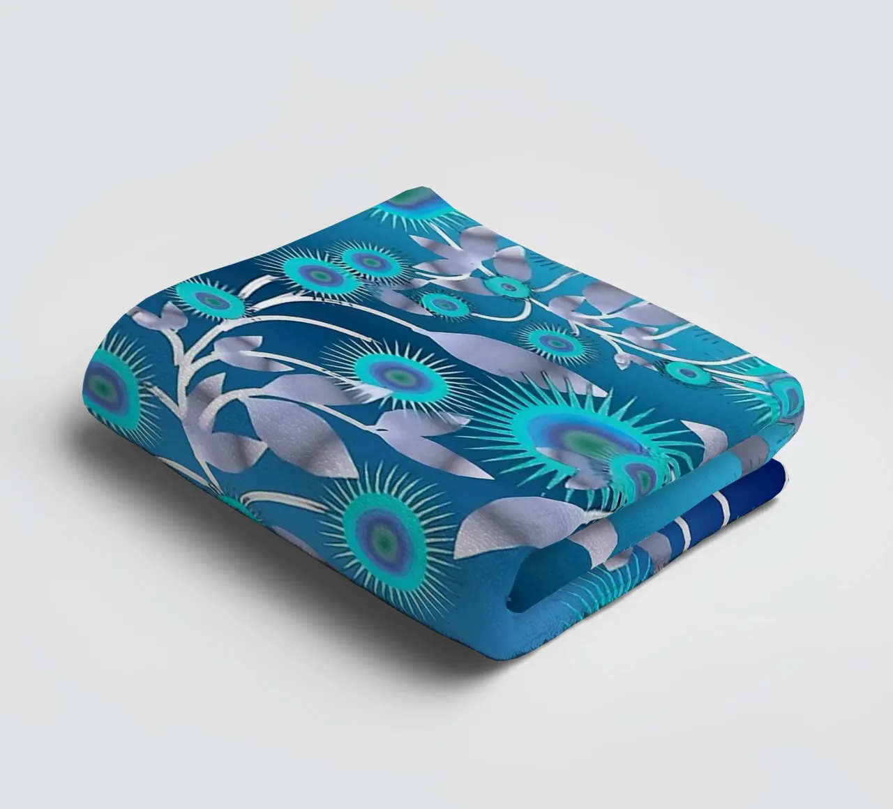 Ethereal Botanical Pattern towel by Gerarldking Mellisa