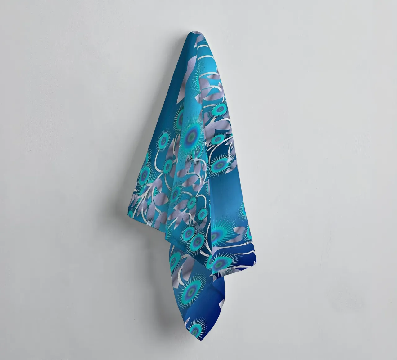 Ethereal Botanical Pattern towel by Gerarldking Mellisa