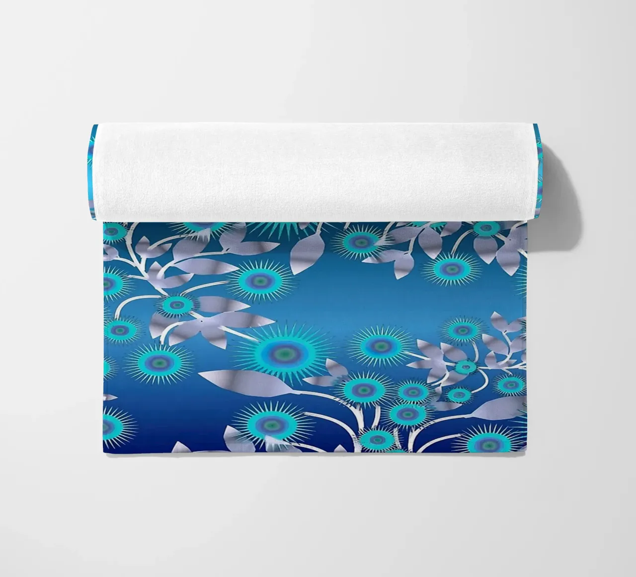 Ethereal Botanical Pattern telo mare da Gerarldking Mellisa