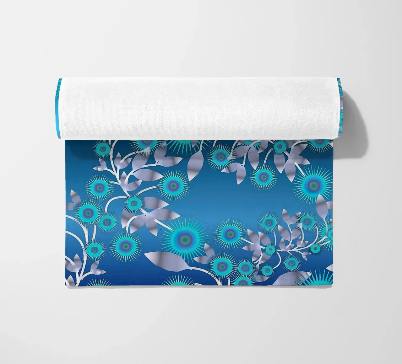 Ethereal Botanical Pattern telo mare da Gerarldking Mellisa