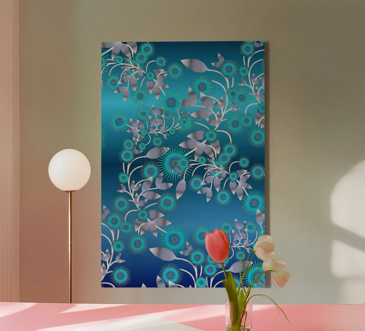 Ethereal Botanical Pattern tela da Gerarldking Mellisa