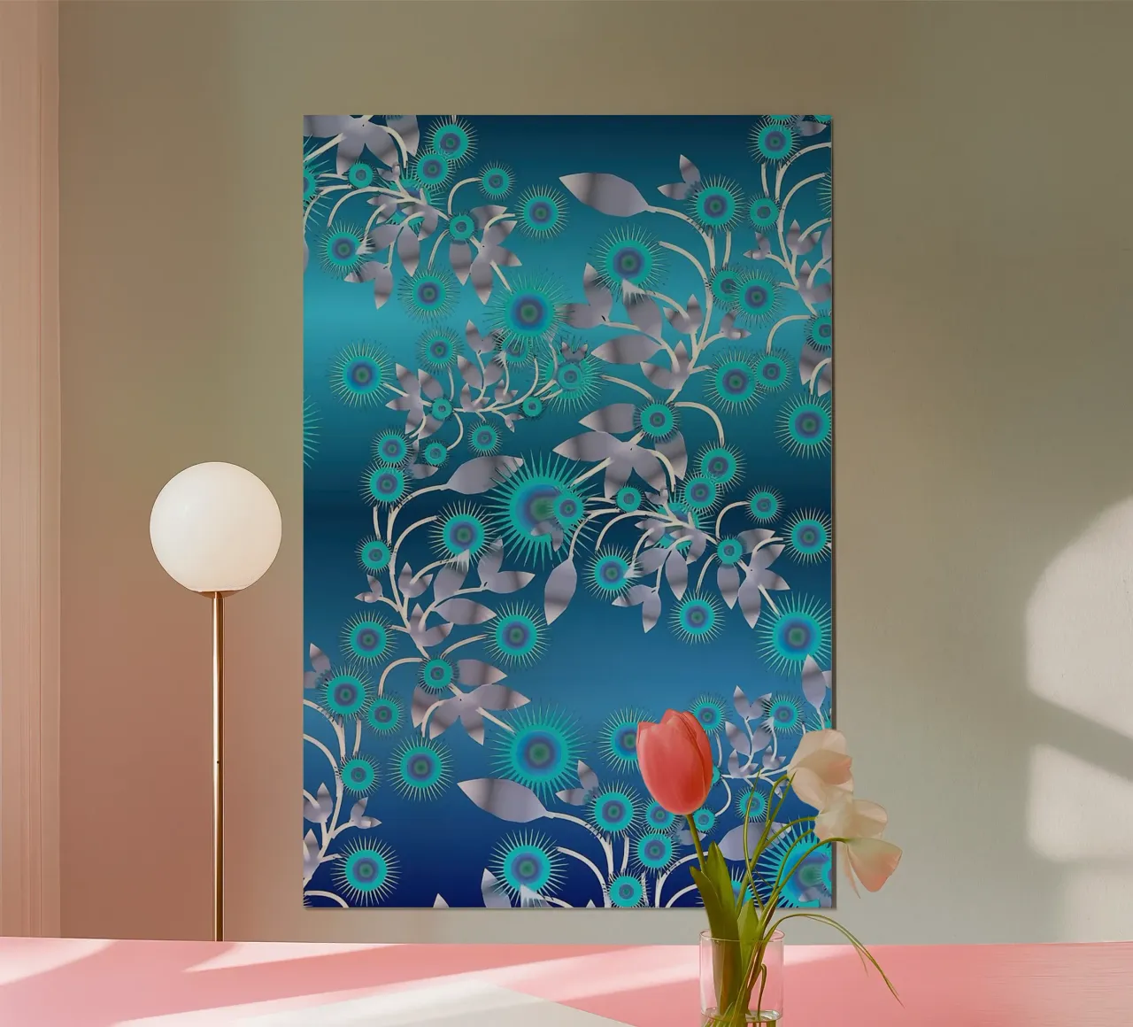 Ethereal Botanical Pattern carta hahnemühle da Gerarldking Mellisa