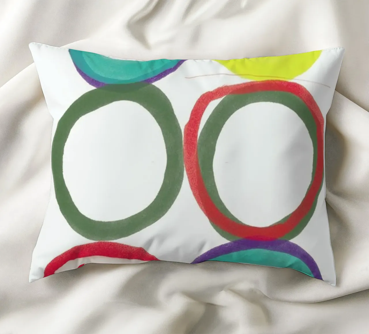 Circles cuscino da Catherine Aguilar