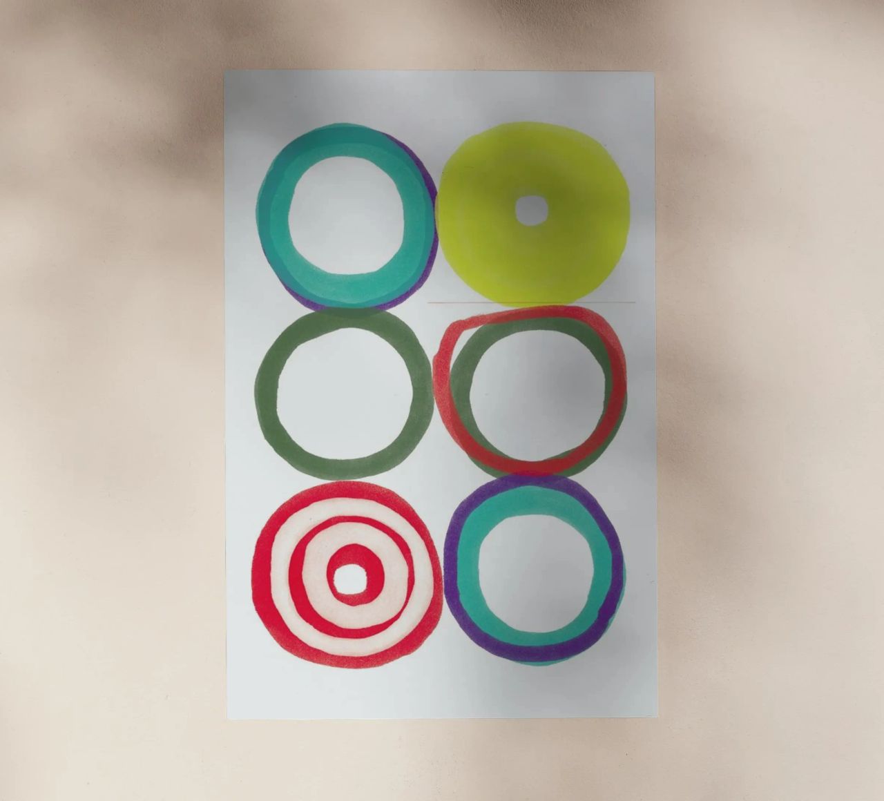 Circles pellicola backlit da Catherine Aguilar