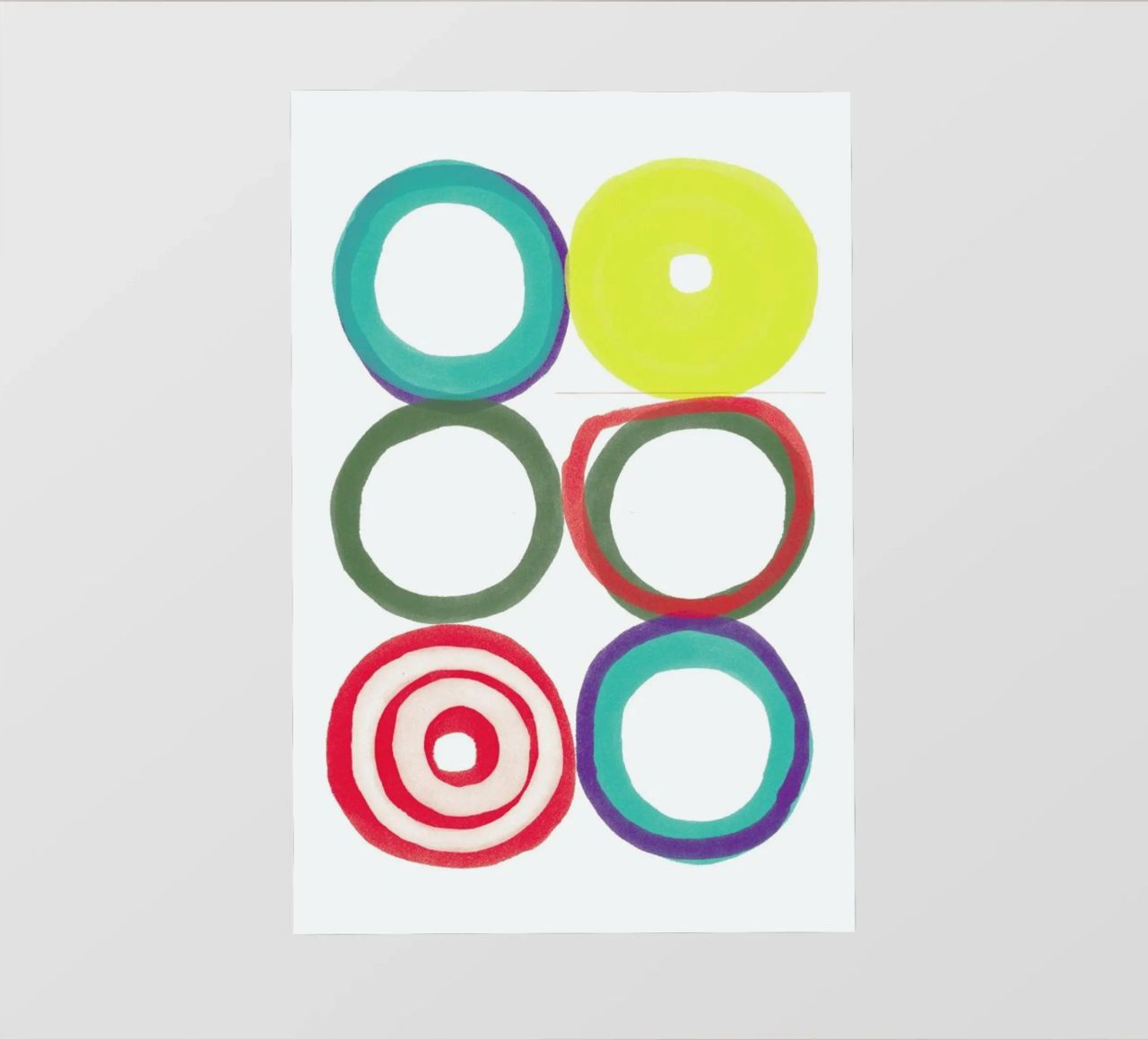 Circles pellicola backlit da Catherine Aguilar