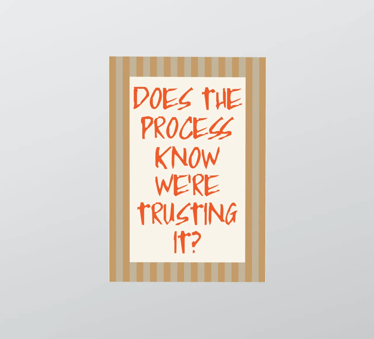 does the process know sticker by Mutiaram