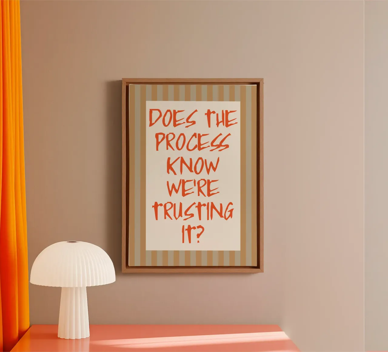 does the process know canvas by Mutiaram