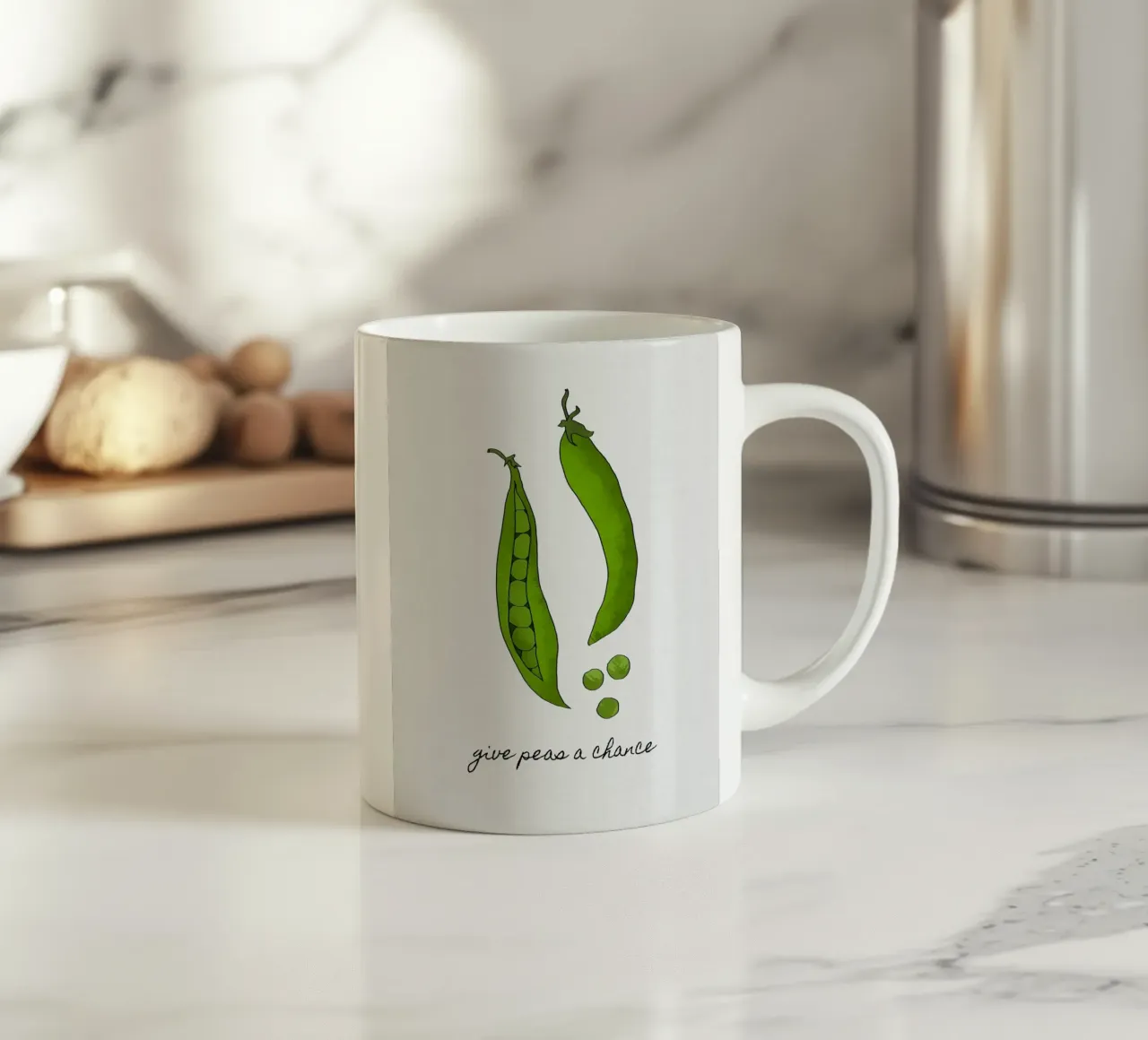 Date una possibilità ai piselli tazza in ceramica da Orara Studio