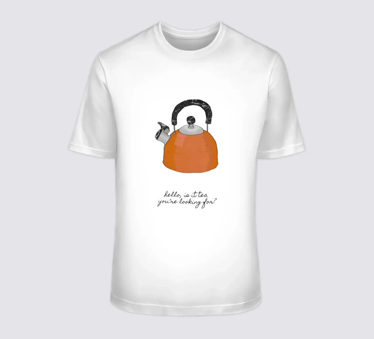 Hello Is It Tea t-shirt da Orara Studio