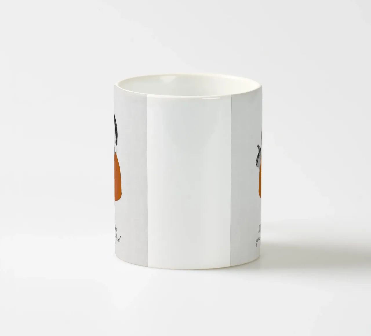 Hello Is It Tea tazza in ceramica da Orara Studio